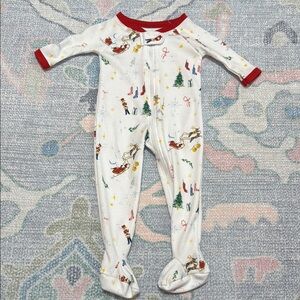 Lake Christmas Footie Pjs